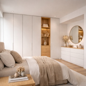 Armarios a medida como parte de la casa